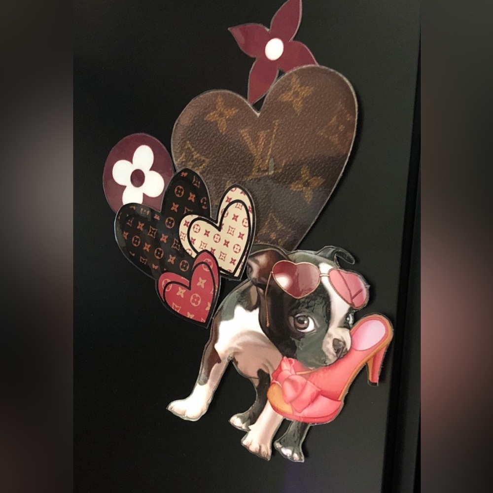 Designer-Inspired Monogram Magnet Set